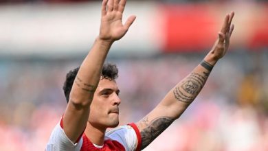 Arsenal fans sent Granit Xhaka’s seven-word transfer message after two points