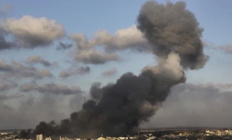 Israel attacked Gaza in retaliation for rocket fire  World news