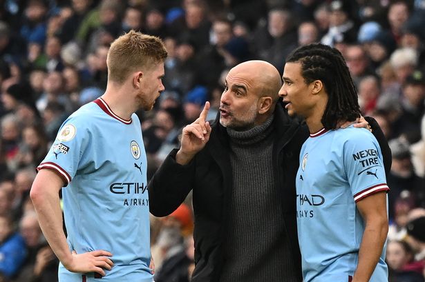 Pep Guardiola provided an injury update on Man City star Kevin De Bruyne amid Arsenal’s title battle