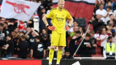 Gary Neville and Roy Keane hit out at Aaron Ramsdale after Arsenal’s defeat to Brighton