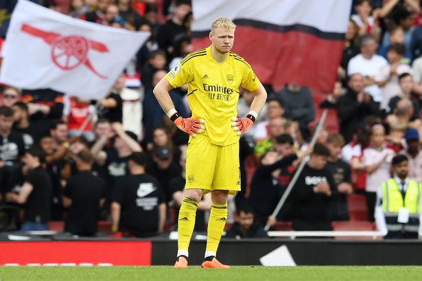 Gary Neville and Roy Keane hit out at Aaron Ramsdale after Arsenal’s defeat to Brighton