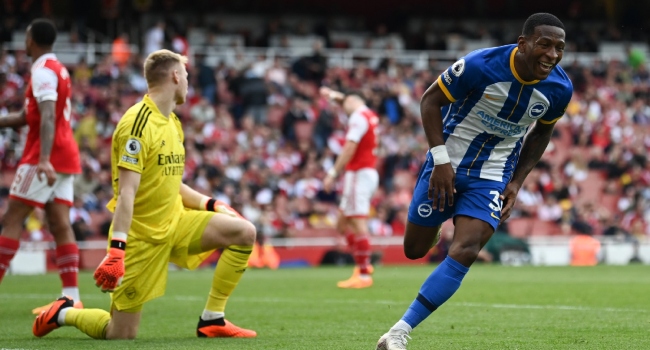 Arsenal’s Title Hopes Left In Coma After Brighton Defeat