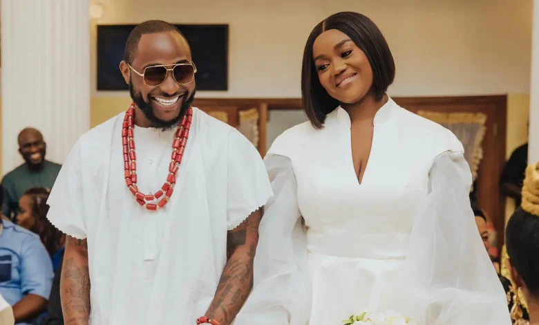 Pictures Of Davido, Chioma’s Wedding Surface