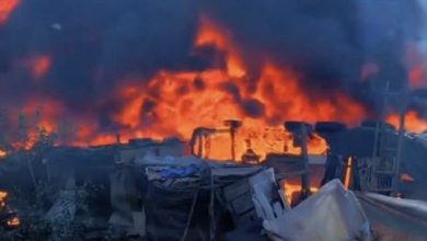 Breaking: Alaba Market not on fire, we set shanties on fire after recovering weapons — Police + Photos