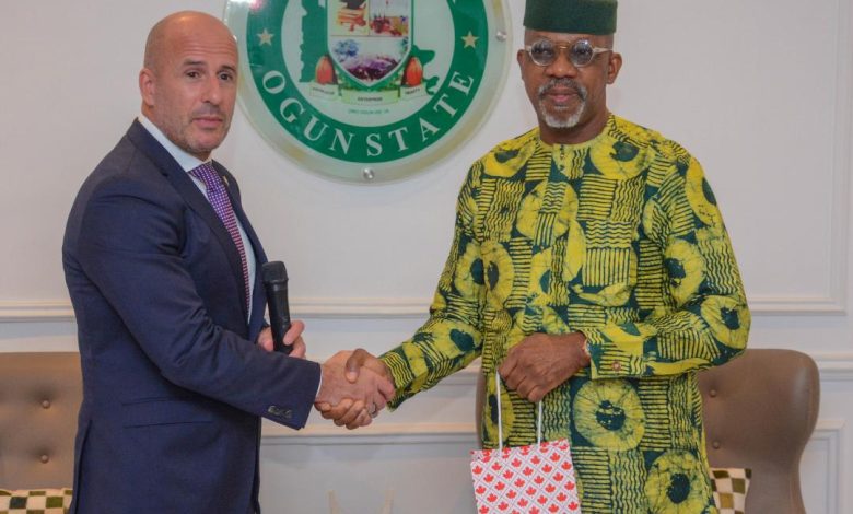 Canadian High Commissioner to Nigeria, Jamie Christoff Meets Gov Abiodun