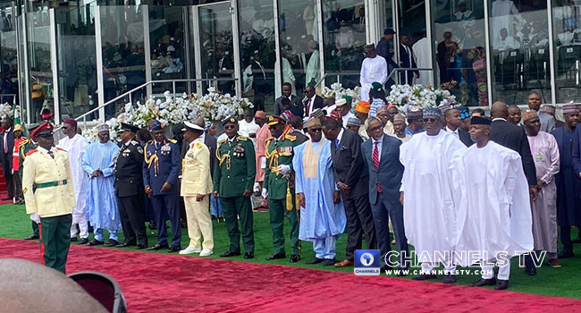 Ghana President, Dangote, Governors, Others Attend Tinubu’s Inauguration