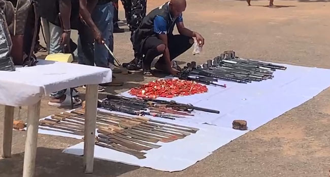 Police Raid Oyo Transport Leader Auxiliary’s Residence, Recover Weapons