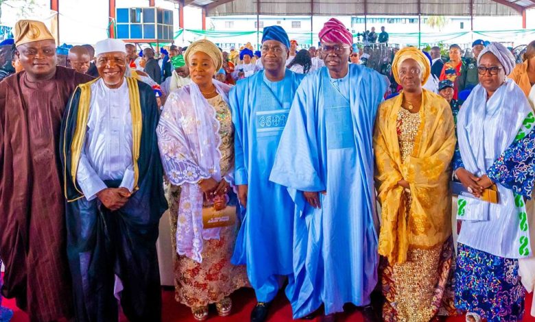 Photonews: Gov Sanwo-Olu At 10th Year Remembrance Fridau of Alhaja Abibatu Mogaji