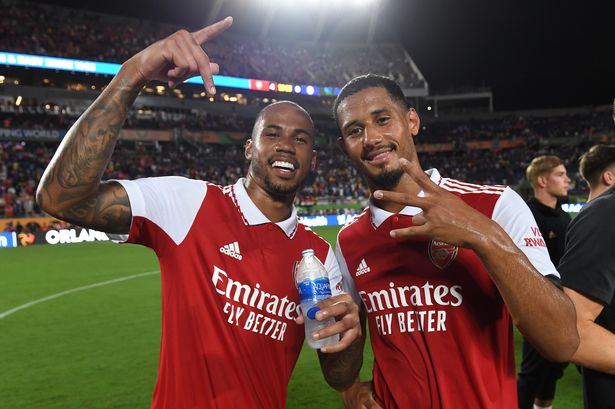 The Arsenal star ruled out William Saliba’s contract with an Instagram message