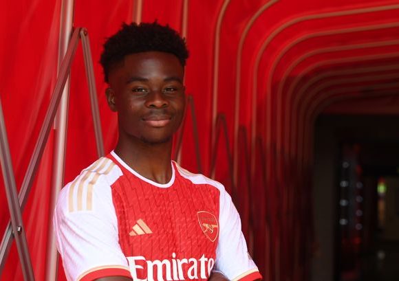 0_Saka.jpg Arsenal to move Bukayo Saka in the Champions League amid rule change and UEFA final