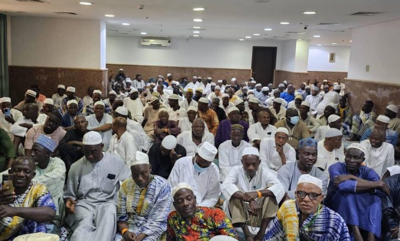 JUNE 12: OGUN PILGRIMS PRAY FOR MKO, TINUBU ABIODUN IN MECCA