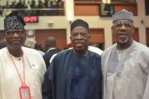 10th National Assembly: Aare Emmanuel-King Felicitates Gbenga Daniel, Sen Adeola, Others