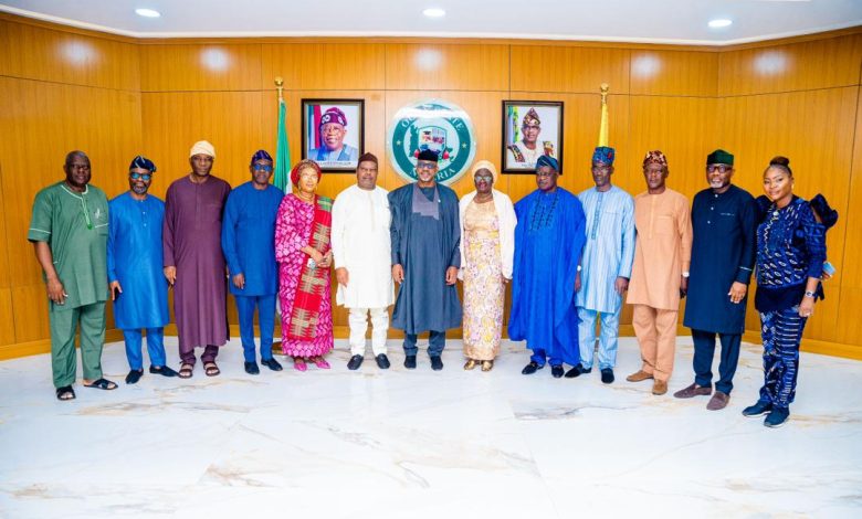 Photos: Abiodun Hosts Ogun Lawmakers, Pledges Open- Door Policy