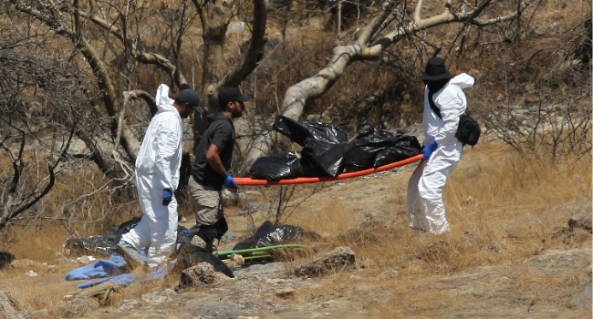 Mexico Police Find 45 Bags With Human Body Parts In Ravine