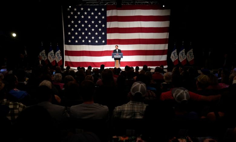 Ron DeSantis confronts heckler on left-wing indoctrination in schools |  World news