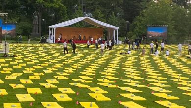 Watch: Preparations underway for Yoga Day event at UN HQ to be chaired by PM Modi |  World news