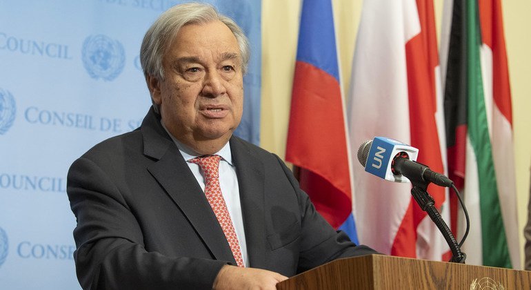 The UN chief condemned the airstrike that killed at least 22 people in Sudan