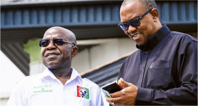 Otti Celebrates Peter Obi On 62nd Birthday