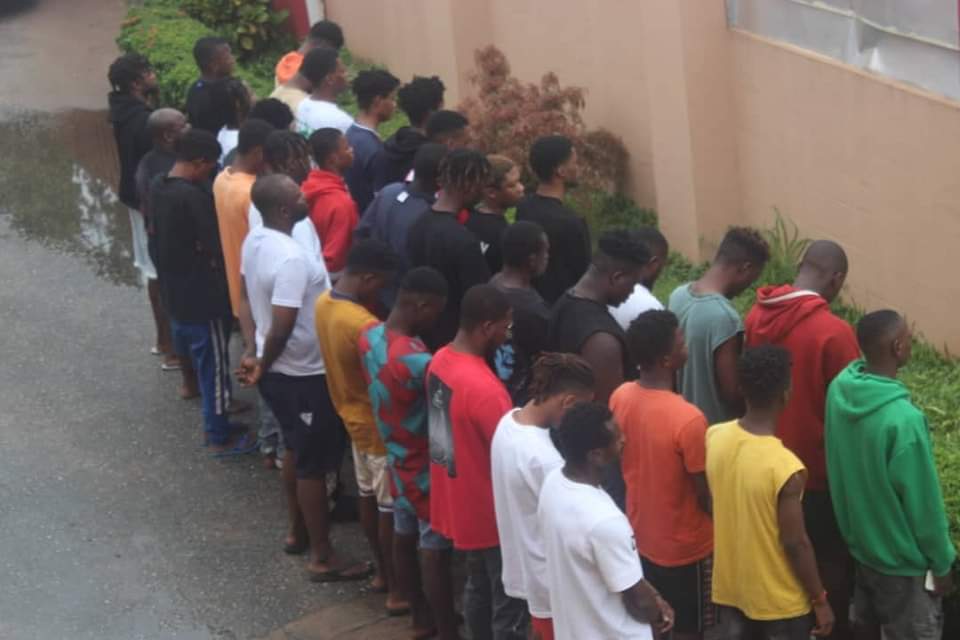 Photos: EFCC Arrests 33 Suspected Internet Fraudsters In Benin City