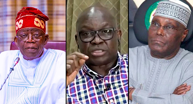 2023 Elections: I Supported Tinubu, Worked Against Atiku 100% — Fayose