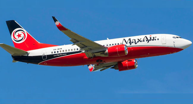 NCAA Suspends Max Air Domestic Flights Indefinitely