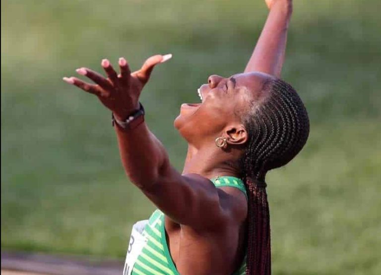 Tobi Amusan wins 100m hurdles at Diamond League, sets new record