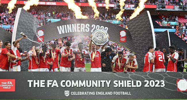 Arsenal Beat Man City On Penalties To Win Community Shield