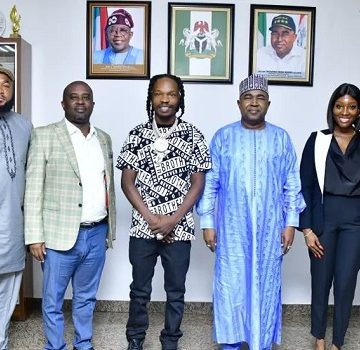 Naira Marley Visits NDLEA Chairman, Preaches Against Drug Abuse