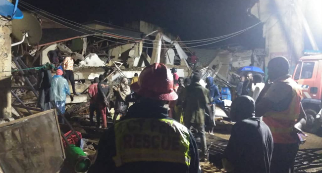 Two Dead, 37 Rescued As Building Collapses In Abuja