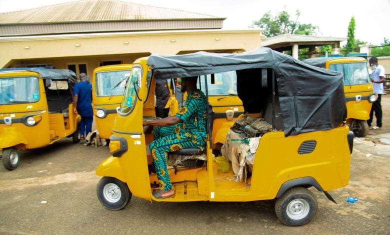 Photos: Sen Lekan Mustapha Empowers Constituents With Tricycles In Ogun