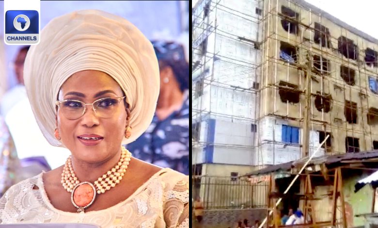 Gbenga Daniel’s Wife, Ogun Govt Trade Words Over Building Demolition