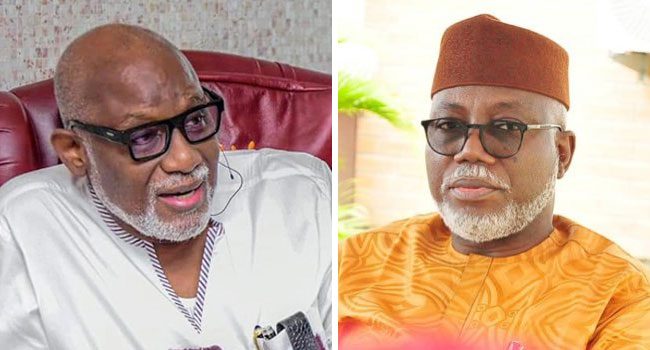 Take Your Defense To State Assembly, Akeredolu Replies Aiyedatiwa