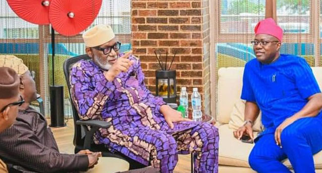 Aiyedatiwa Apologises To Akeredolu, Denies Link With Protests For His Resignation