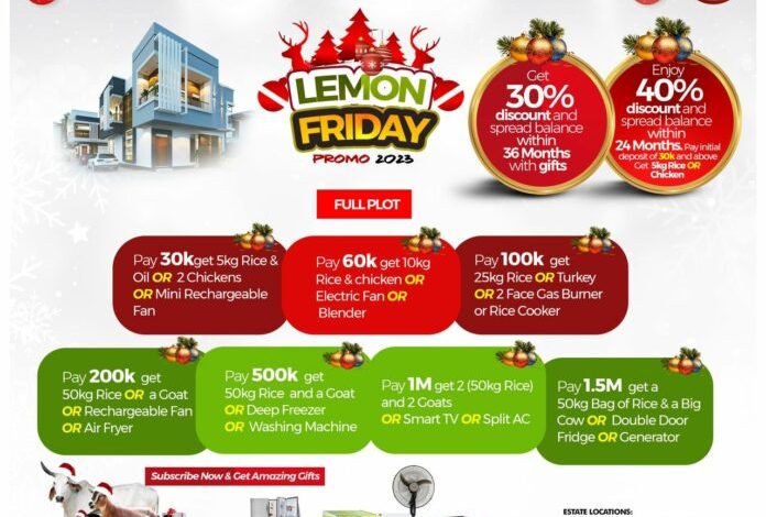 Adron Homes Excites Customers With ‘Lemon Friday Promo’