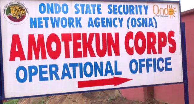 Amotekun Raids Criminal Hideout, Arrests Robbery Suspects