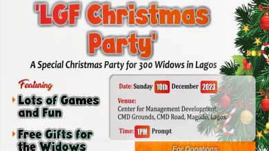 Lawrence Grace Foundation Holds Annual Christmas Party For Widows on Dec 10