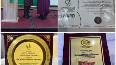 Hon Kasunmu Celebrated With Multiple Honours, Encourages Nigeria Youths To Be More Productive