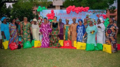 Photos: Lawrence Grace Foundation Celebrates Xmas With Over 300 Widows  In Lagos