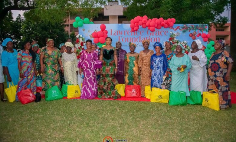 Photos: Lawrence Grace Foundation Celebrates Xmas With Over 300 Widows  In Lagos