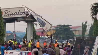 Two Injured As Truck Destroys Section Of Alapere Bridge