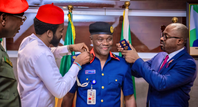 NSCDC Officer Behind Viral ‘Oga At The Top’ Remark Promoted To Deputy CG