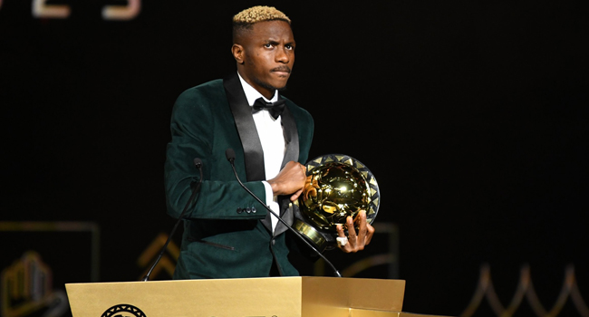 Africa’s Best! Osimhen Crowned 2023 CAF Footballer Of The Year