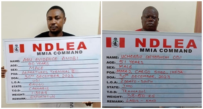 NDLEA Arrests Qatar-Based Businessman With Psychoactive Substances