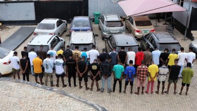 EFCC Arrests 36 Suspected Internet Fraudsters in Ogun