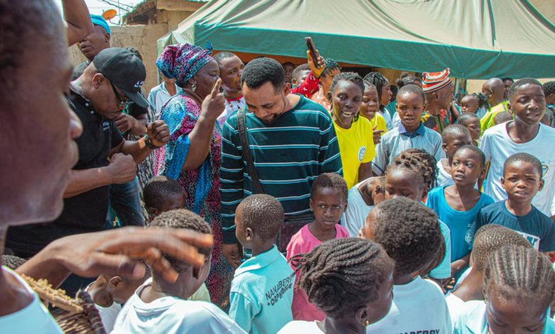 Birthday/Valentine: Jesam Micheal Blesses Nana Berry Orphanage Home With N15m