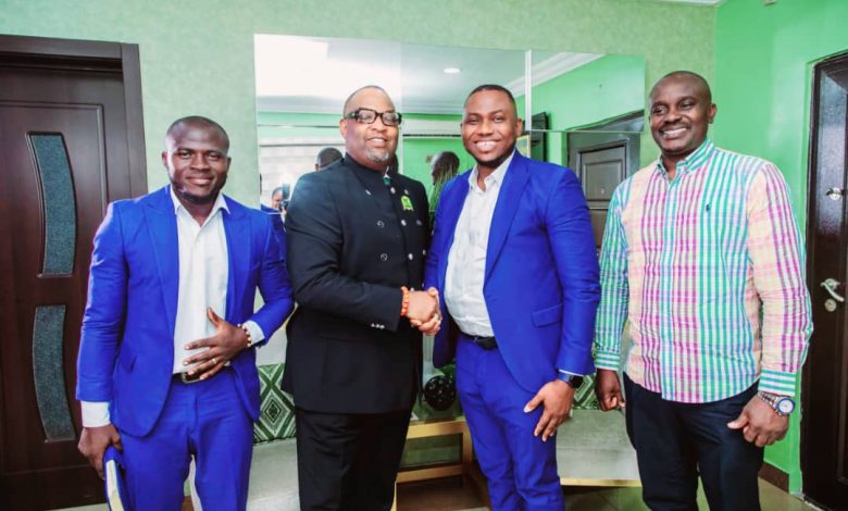 Aare Adetola Emmanuelking Advocates For Consolidation Before Transformation As Lagos REDAN Chairmanship Aspirant Pays Courtesy Visit