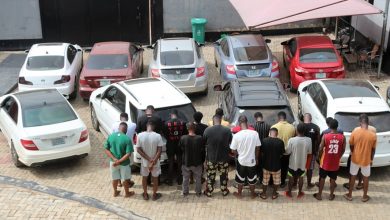 Photos: EFCC Arrests 20 Alleged Internet Fraudsters In Ibadan