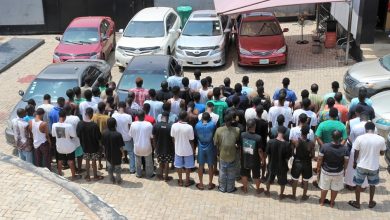 Photos: EFCC Arrests 74 Suspected Internet Fraudsters In Ogun