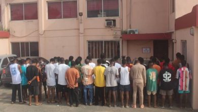 Photos: EFCC Arrests 39 For Suspected Internet Fraud In Benin City