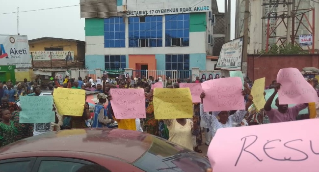 Protest Rocks Ondo Over APC Gov Primary